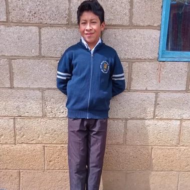 Walter is from the village of Chuti. Both of his parents work in agriculture and have since they were early teens. He intends to complete his schooling and find a professional career to better support his siblings and parents.