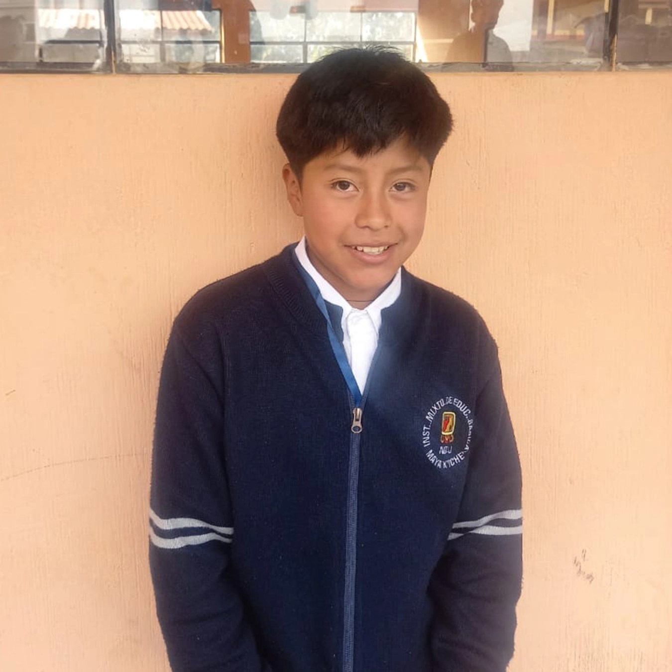 Diego is from the village of Chuti and is currently in secondary school. His goal is to finish school and move to Guatemala City to pursue a career in accounting or administration.